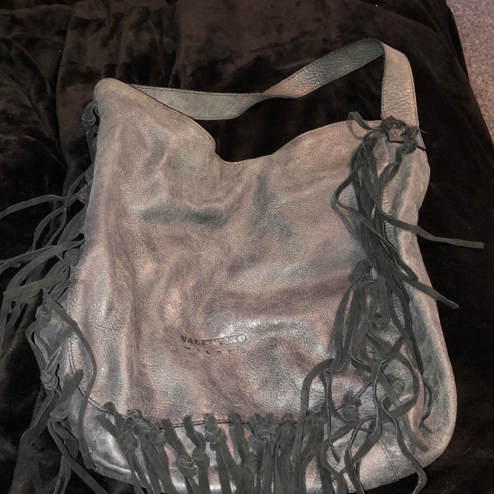 Mario Valentino Fringe Bag